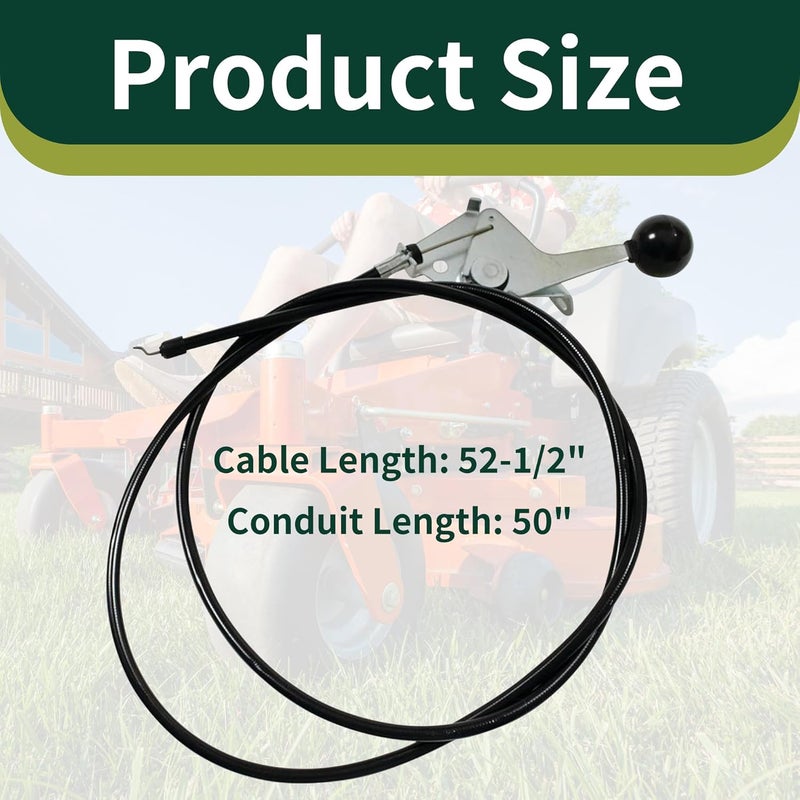 brougetme 055802000 Throttle Cable Replaces Bad Boy ZT Elite Mowers Throttle ZT Replaces Mower Maverick Outlaw - Image 2